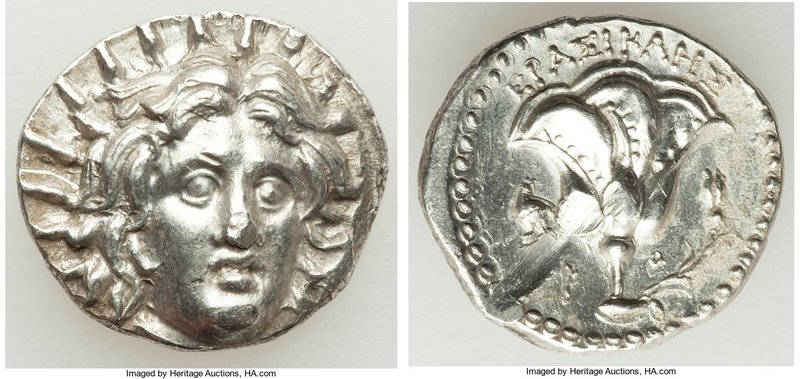 CARIAN ISLANDS. Rhodes. Ca. 250-205 BC. AR didrachm (21mm, 6.72 gm, 12h). AU, sc...