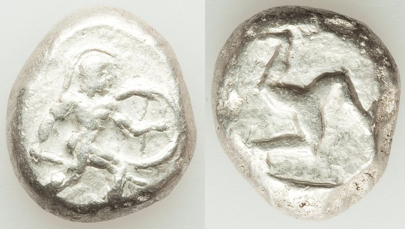 PAMPHYLIA. Aspendus. Ca. mid-5th century BC. AR stater (20mm, 10.88 gm, 12h). NG...