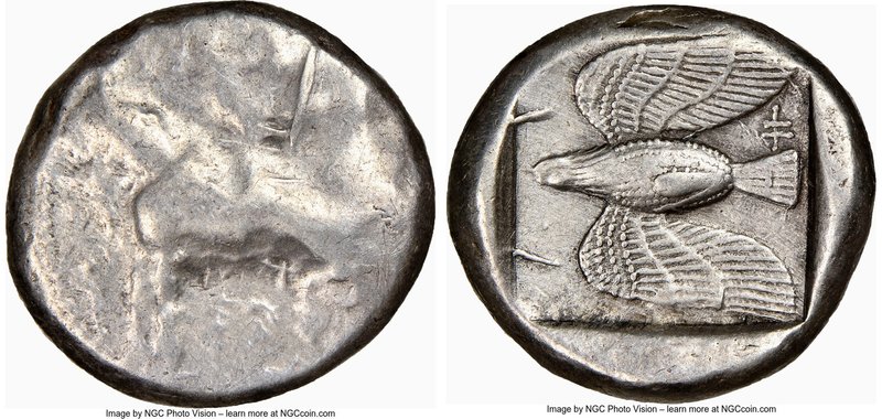 CYPRUS. Paphos. Onasioikos (ca. 425-400 BC). AR stater (21mm, 10.16 gm, 6h). NGC...