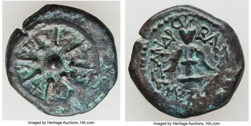 JUDAEA. Hasmoneans. Alexander Jannaeus (103-76 BC). AE prutah (15mm, 2.39 gm). A...