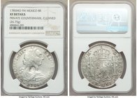 Charles III Counterstamped 8 Reales 1785 Mo-FM XF Details (Cleaned) NGC, Mexico City mint, KM106.2a. 26.75gm. Private Countermark.

HID09801242017