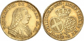 MALTE. Emmanuel de Rohan (1775-1797). 20 scudi 1781, Valletta. Av. Buste cuirassé à droite. Rv. Écu couronné. Fr. 43. 16,57 grs. Superbe