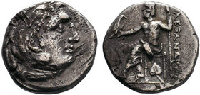 KINGS of MACEDON.Alexander III the Great (336-323 BC). AR drachm.

Condition: Very Fine

Weight: 4.08 gr
Diameter:17 mm