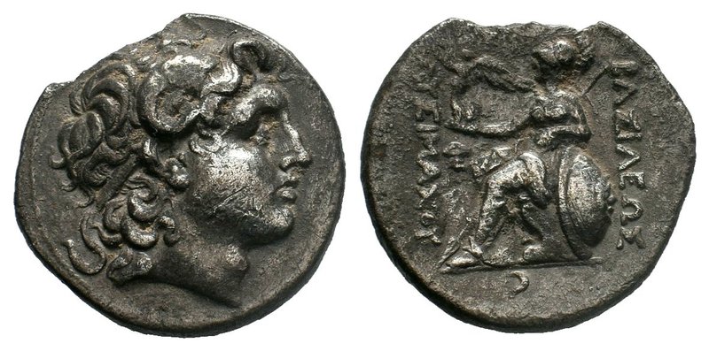 KINGS of THRACE.Lysimachos (305-281 BC). Lampsakos mint. AR Tetradrachm.

Cond...
