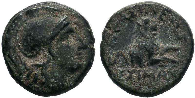 KINGS of THRACE. Lysimachia. Lysimachos (305-281 BC). AE Bronze.

Condition: V...