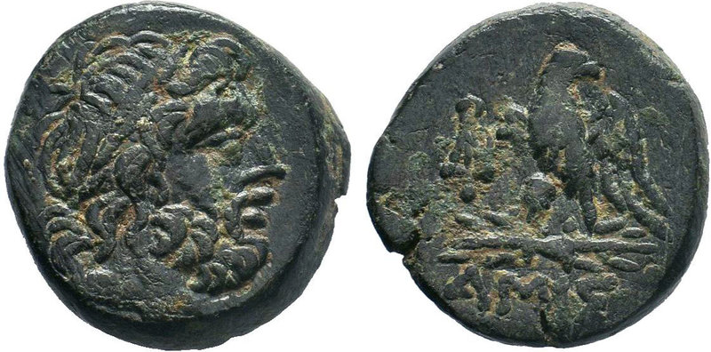 PONTOS, Amisos.( Circa 100-85 BC). AE Bronze 

Condition: Very Fine

Weight:...