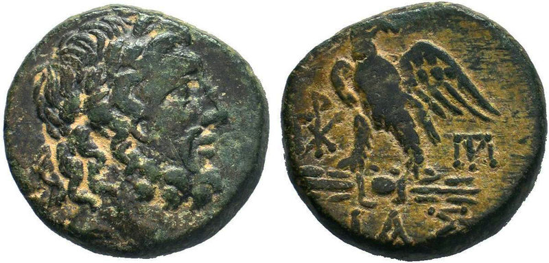 BITHYNIA.Dia. Bronze, (circa 85-65 BC). AE Bronze.

Condition: Very Fine

We...