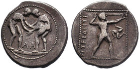 PAMPHYLIA.Aspendos. (Circa 380/75-330/25 BC).AR Stater.

Condition: Very Fine

Weight: 10.82 gr
Diameter: 23 mm