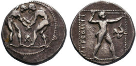 PAMPHYLIA.Aspendos. (Circa 380/75-330/25 BC).AR Stater.

Condition: Very Fine

Weight: 10.76 gr
Diameter: 22 mm