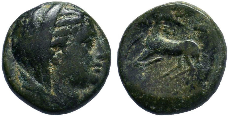 IONIA. Ephesos .circa 290-281 BC. AE Bronze. AE Bronze.

Condition: Very Fine...