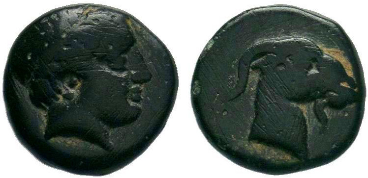 AEOLIS. Aigai. 4th-3rd centuries BC. AE Bronze

Condition: Very Fine

Weight...
