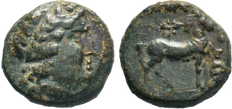 Asia minor Greek c.300 BC, Ae 

Condition: Very Fine

Weight: 5.84 gr
Diame...