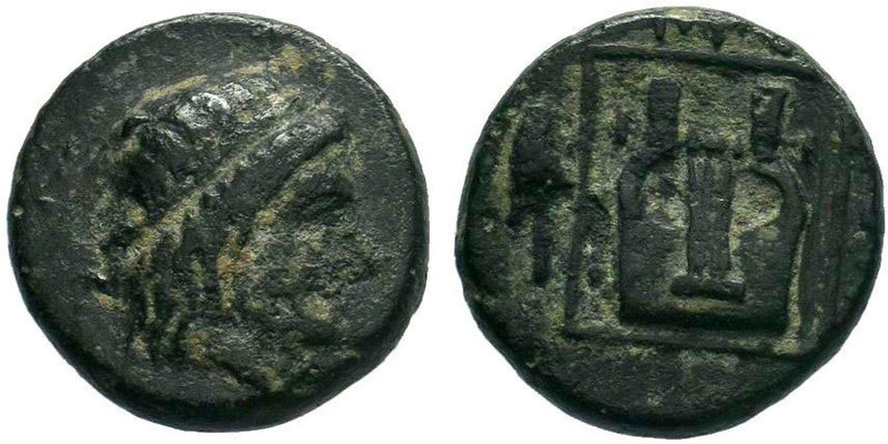 IONIA.Kolophon. (circa 400-350 BC).AE Bronze.

Condition: Very Fine

Weight:...
