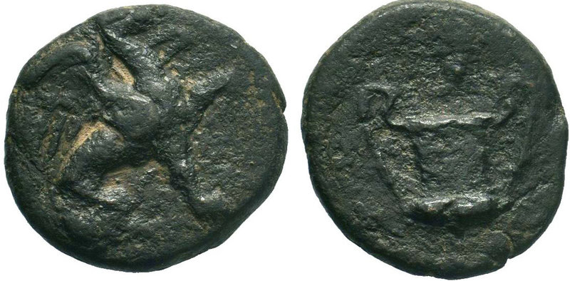 IONIA. Teos. (circa 300-200 BC).AE Bronze.

Condition: Very Fine

Weight: 3....