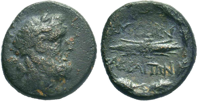 PHRYGIA. Abbaitis.(c 165-129 BC).AE Bronze.

Condition: Very Fine

Weight: 6...