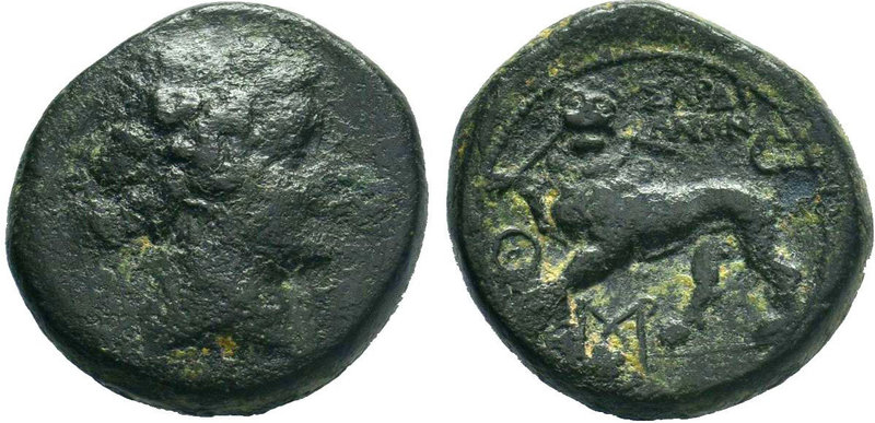 LYDIA.Sardeis.( circa 200-0 BC).AE Bronze.

Condition: Very Fine

Weight: 5....