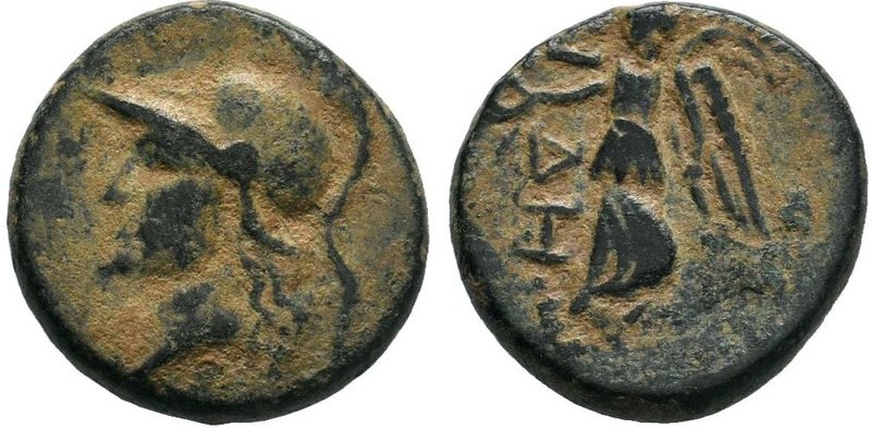 PAMPHYLIA. Side. Ae (3rd/2nd centuries BC).

Condition: Very Fine

Weight: 3...