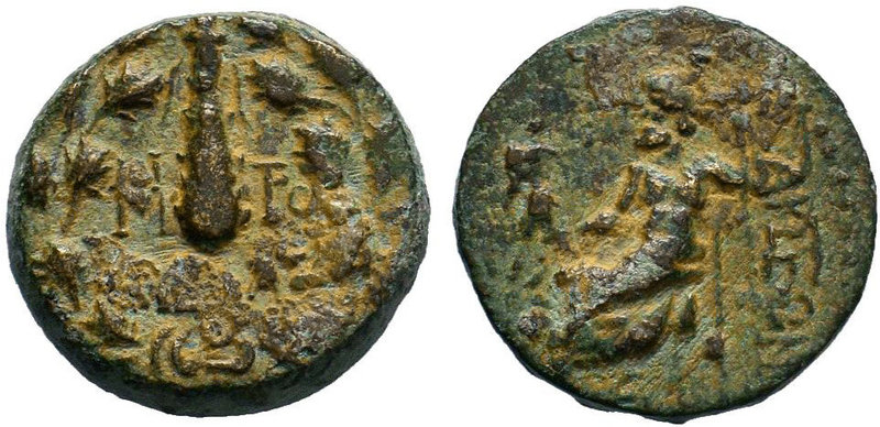 CILICIA.Tarsos. (164-27 BC).AE Bronze.

Condition: Very Fine

Weight: 4.40 g...