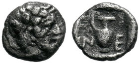 Troas, Neandria. 4th century B.C. AR obol?? RARE!

Condition: Very Fine

Weight: 0.24 gr
Diameter: 7 mm