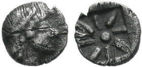 TROAS. Kolone. (4th century BC). AR Obol 

Condition: Very Fine

Weight: 0.27 gr
Diameter: 7 mm