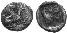 TROAS. Assos. (Circa 405-360 BC). AR obol.

Condition: Very Fine

Weight: 0.27 gr
Diameter: 6 mm