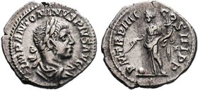 Elagabalus, 218-222. Denarius

Condition: Very Fine

Weight: 2.70 gr
Diameter: 20 mm
