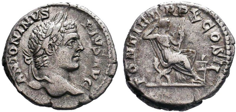 Caracalla, 198-217. Ar Silver Denarius

Condition: Very Fine

Weight: 3.20 g...
