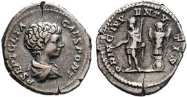 GETA (209-211). Denarius. Rome.

Condition: Very Fine

Weight: 3.29 gr
Diameter: 20 mm