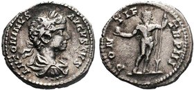 Caracalla. AD 198-217. AR Denarius

Condition: Very Fine

Weight: 2.82 gr
Diameter: 19 mm