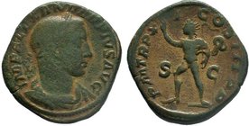 Severus Alexander (222-235 AD). AE Sestertius 

Condition: Very Fine

Weight: 17.65 gr
Diameter: 30 mm