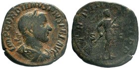 Gordian III Æ Sestertius. Rome, AD 238-239. 

Condition: Very Fine

Weight: 16.86 gr
Diameter: 31 mm