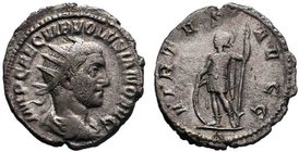 Volusianus (251-253 AD). AR Antoninianus

Condition: Very Fine

Weight: 3.23 gr
Diameter: 21 mm