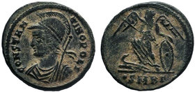 CONSTANTINOPOLIS, 330-340 AD. AE Follis

Condition: Very Fine

Weight: 2.62 gr
Diameter: 18 mm