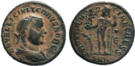 Licinius I. A.D. 308-324. Æ follis 

Condition: Very Fine

Weight: 2.86 gr
Diameter: 17 mm