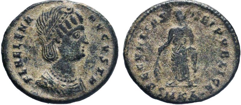 Helena (306-330 AD). AE Kyzikos

Condition: Very Fine

Weight: 2.57 gr
Diam...