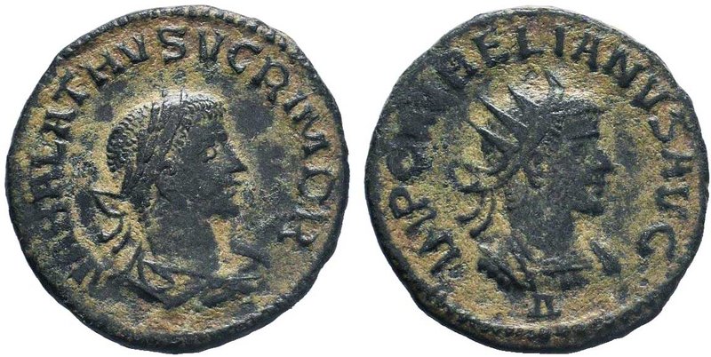 Vabalathus (268-272 AD), for and with Aurelianus (270-275 AD). AE Antoninianus
...