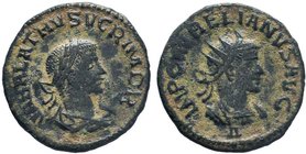 Vabalathus (268-272 AD), for and with Aurelianus (270-275 AD). AE Antoninianus

Condition: Very Fine

Weight: 3.34 gr
Diameter: 21 mm