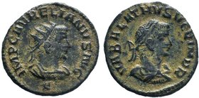 Vabalathus (268-272 AD), for and with Aurelianus (270-275 AD). AE Antoninianus

Condition: Very Fine

Weight: 4.00 gr
Diameter: 23 mm