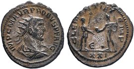 Probus AR Antoninianus, AD 276-282. 

Condition: Very Fine

Weight: 3.14 gr
Diameter: 19 mm