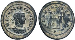 Tacitus (275-276 AD). AE Antoninianus

Condition: Very Fine

Weight: 3.17 gr
Diameter: 21 mm