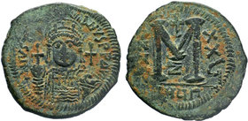 BYZANTINE.Justinian I, AE Follis. Antioch. 527-565 AD.

Condition: Very Fine

Weight: 22.23 gr
Diameter: 41 mm