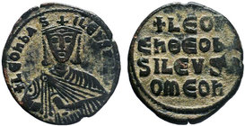 BYZANTINE.Leo VI, AE Follis. Constantinople. 886-912 AD

Condition: Very Fine

Weight: 12.20 gr
Diameter: 29 mm
