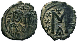 BYZANTINE.Michael I and Theophylactus. AE Follis. Constantinople.811-813 AD.

Condition: Very Fine

Weight: 5.68 gr
Diameter: 24 mm