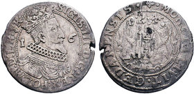 Poland, Sigismund III (1587-1632) AR Ort. Danzig, 1614. SIGIS•3•D•G•REX•POL•M•D•L•R•PR•, bust of Sigismund right wearing crown / MONETA•CIVIT•GEDANENS...
