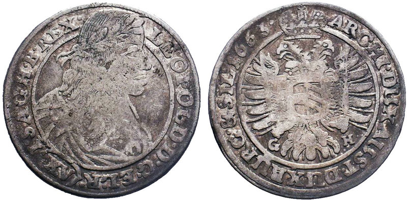 Holy Roman Empire. Leopold I. Emperor, 1657-1705.

Condition: Very Fine

Wei...