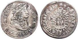 Holy Roman Empire. Leopold I. Emperor, 1657-1705.

Condition: Very Fine

Weight: 6.30 gr
Diameter: 30 mm