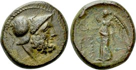 BRUTTIUM. Petelia. Ae (216-204 BC).
