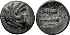 KINGS OF MACEDON. Alexander III 'the Great' (336-323 BC). Ae 1/4 unit.
