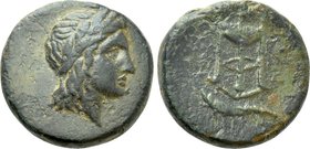 IONIA. Smyrna. Ae (3rd century BC).