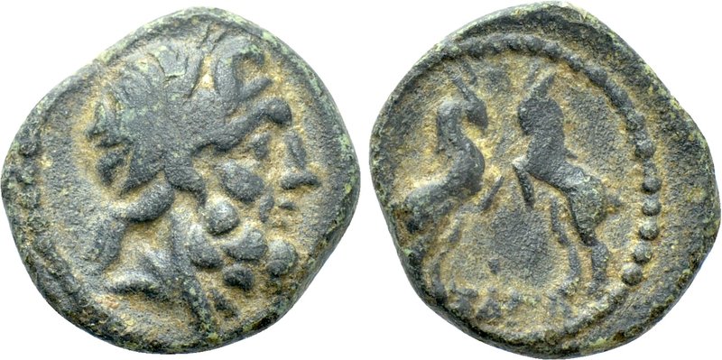 PISIDIA. Sagalassus. Ae (Circa 1st century BC). 

Obv: Laureate head of Zeus....